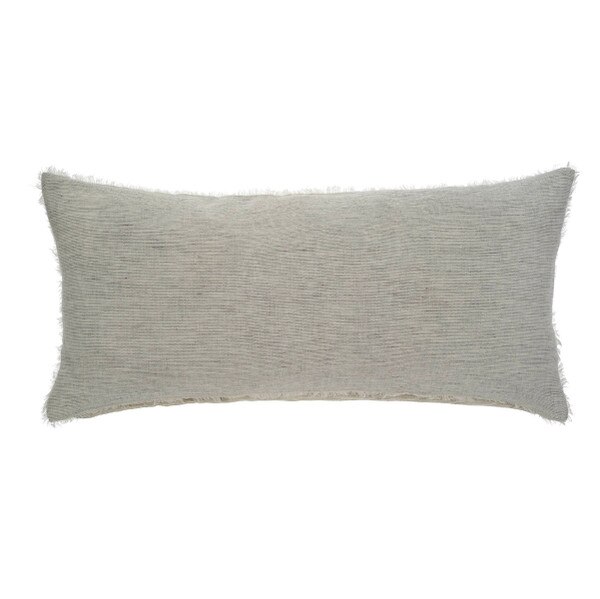 Lina Toss Pillow - Grey Stripe